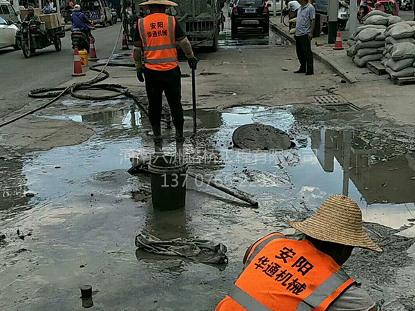 承揽公路压浆工程